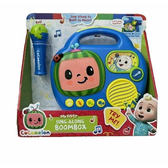 Toys Jj My First Sing Along Boombox With Built In